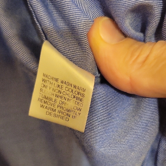 Roundtree & Yorke Men's Blue Shirt, see last photo for others! - Picture 3 of 6